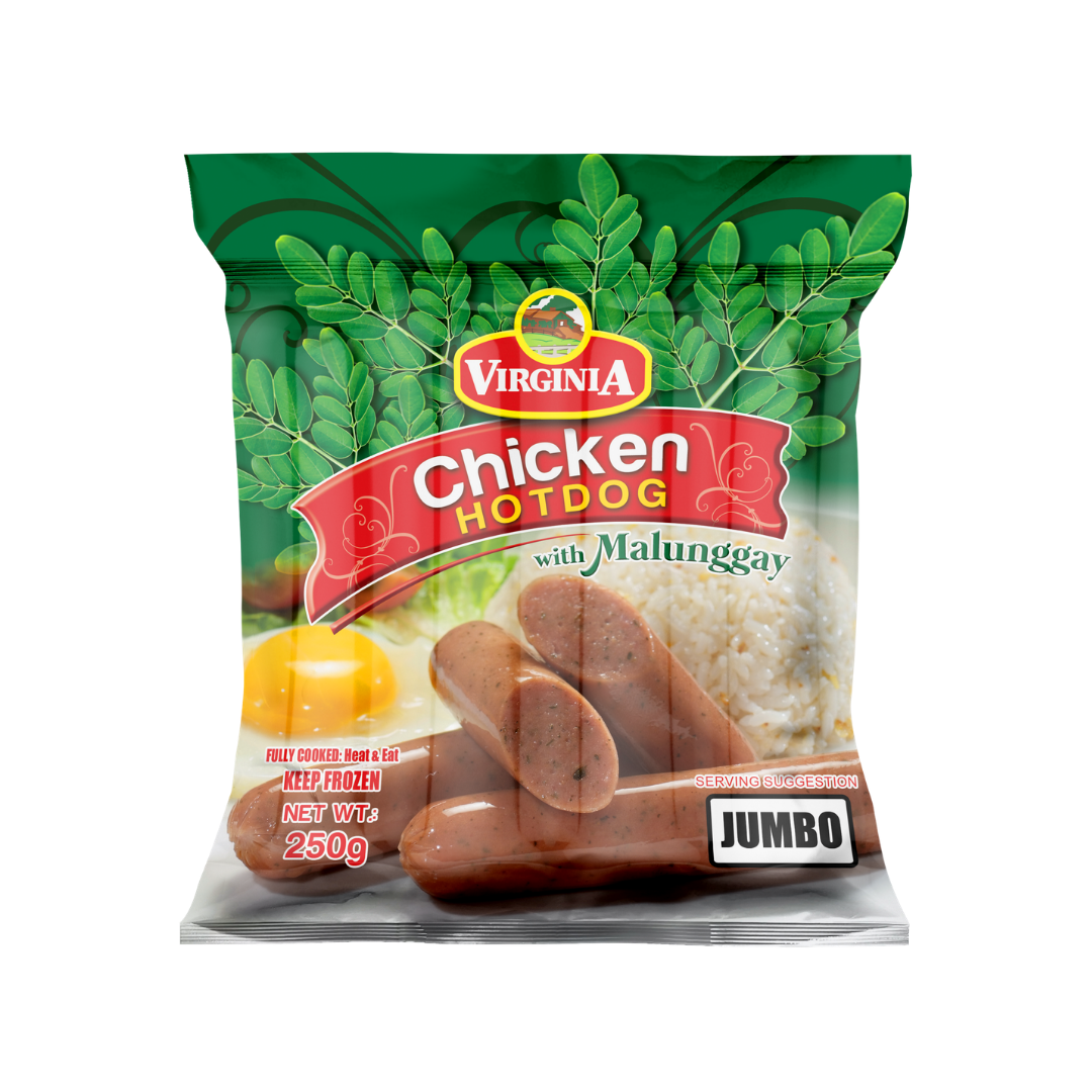 Virginia Chicken Hotdog Jumbo W/ Malunggay