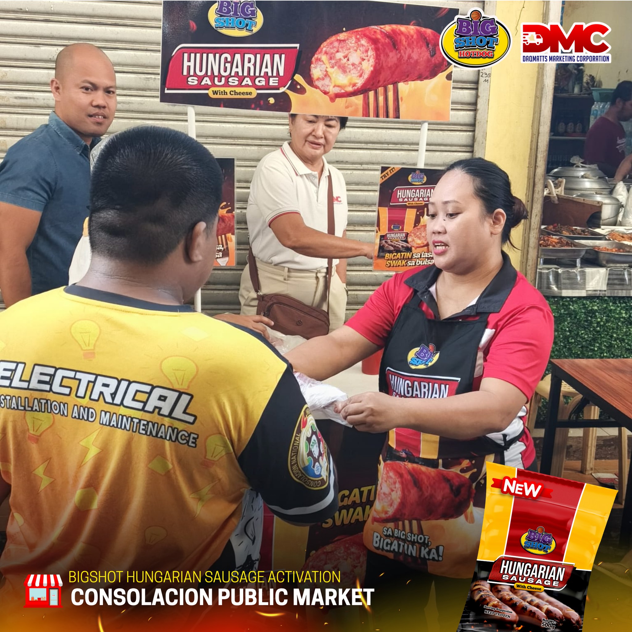 New Big Shot Hungarian Sausage with Cheese in Consolacion!