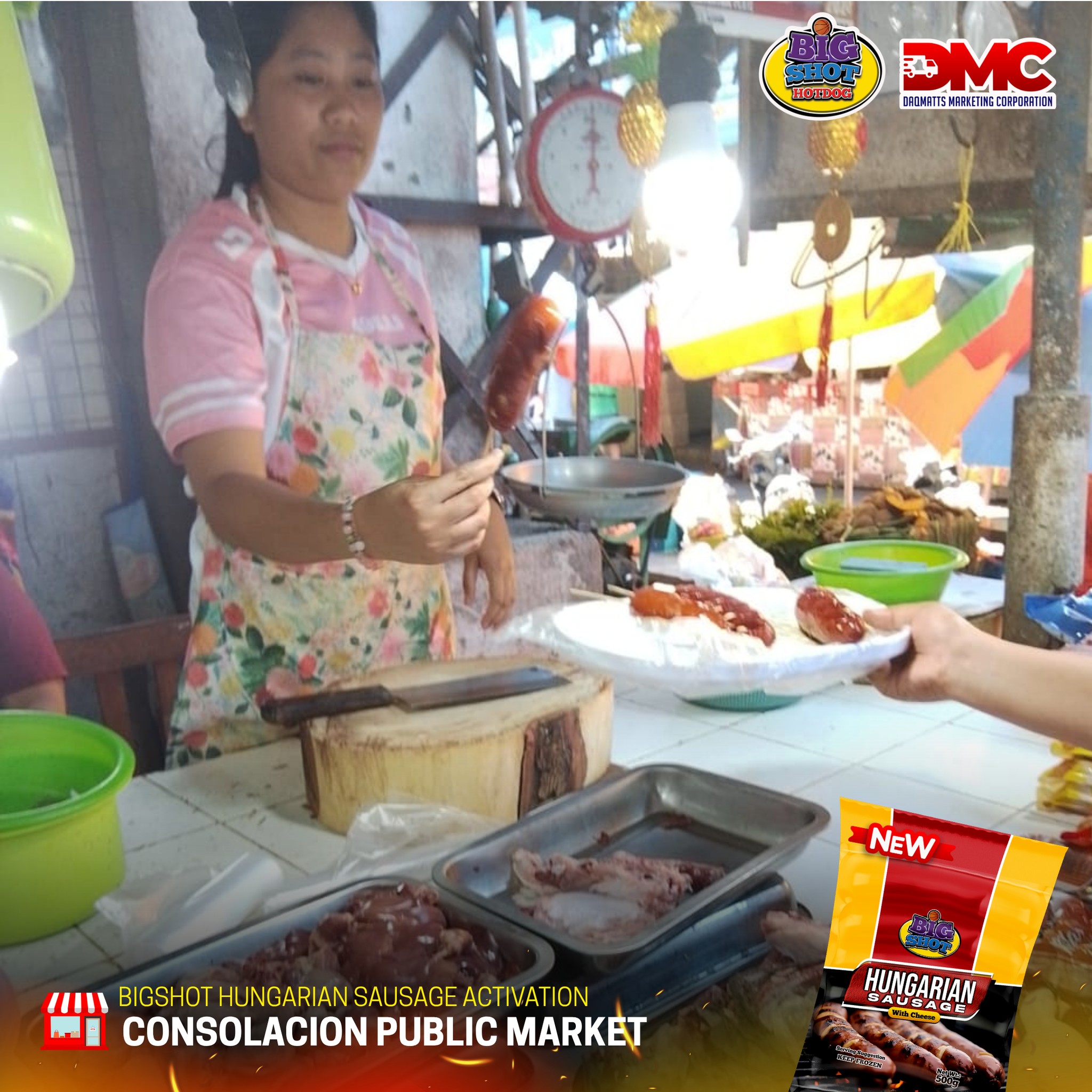 New Big Shot Hungarian Sausage with Cheese in Consolacion!