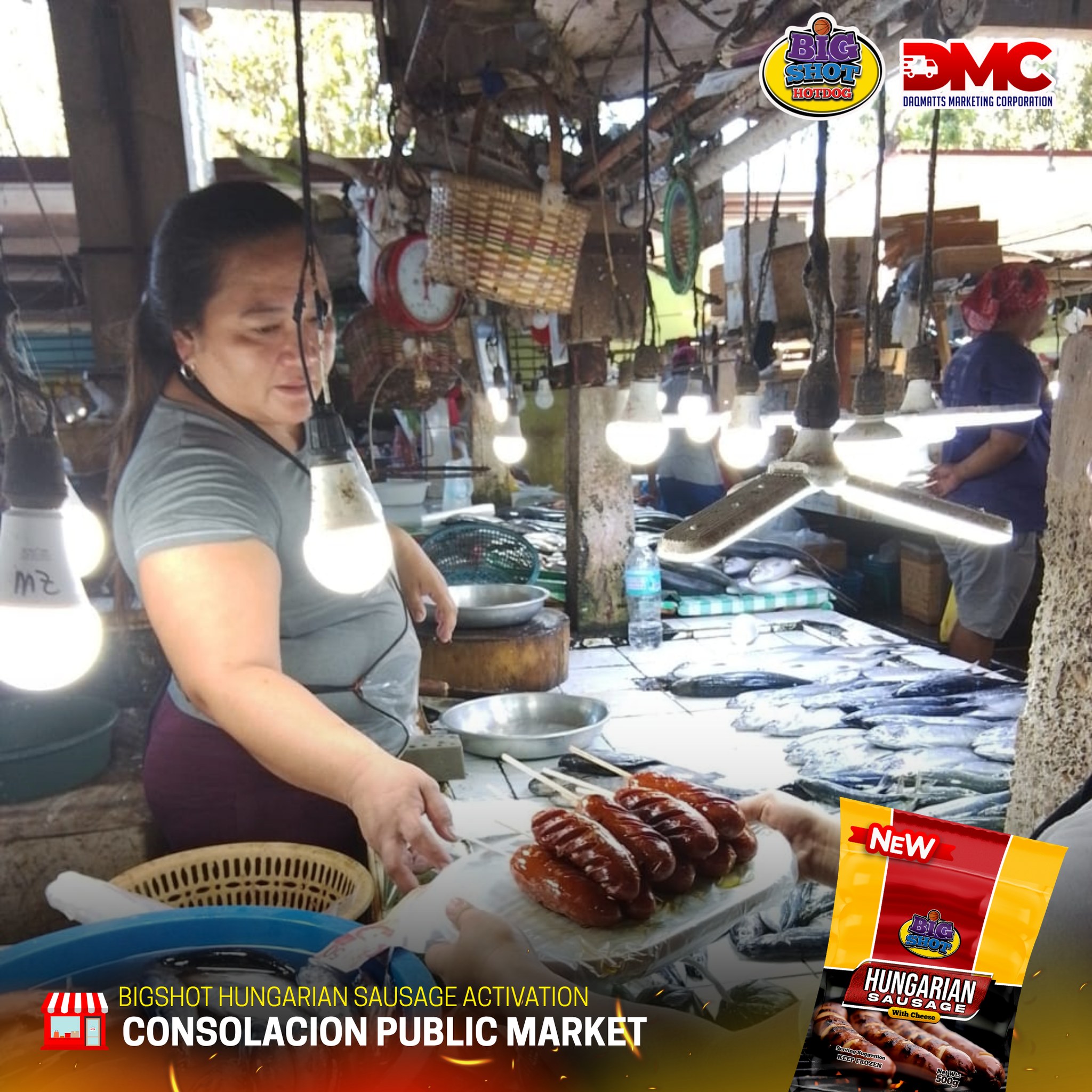 New Big Shot Hungarian Sausage with Cheese in Consolacion!