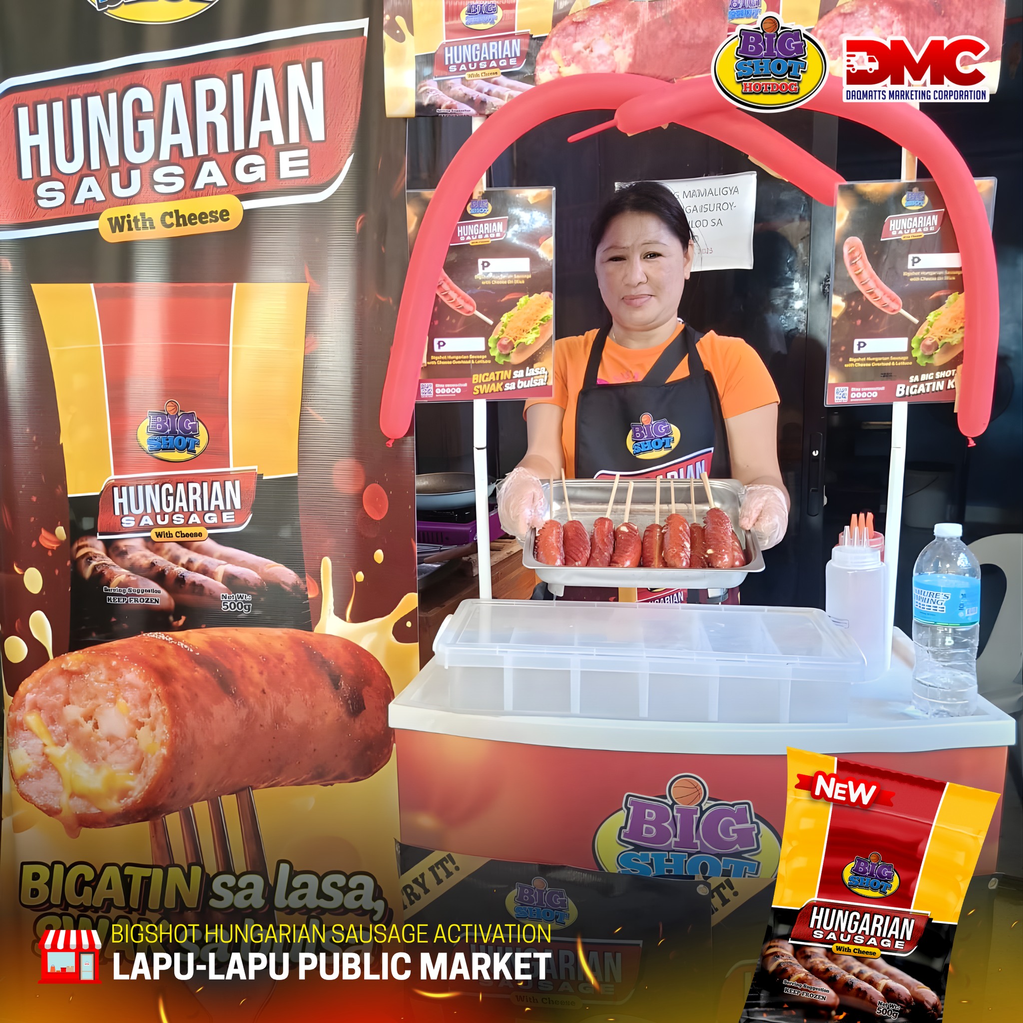New Big Shot Hungarian Sausage with Cheese available in Lapu-Lapu!