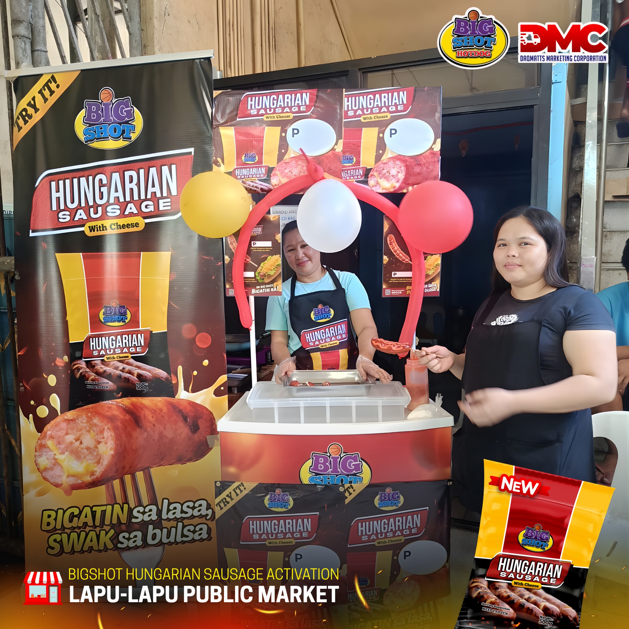New Big Shot Hungarian Sausage with Cheese available in Lapu-Lapu!
