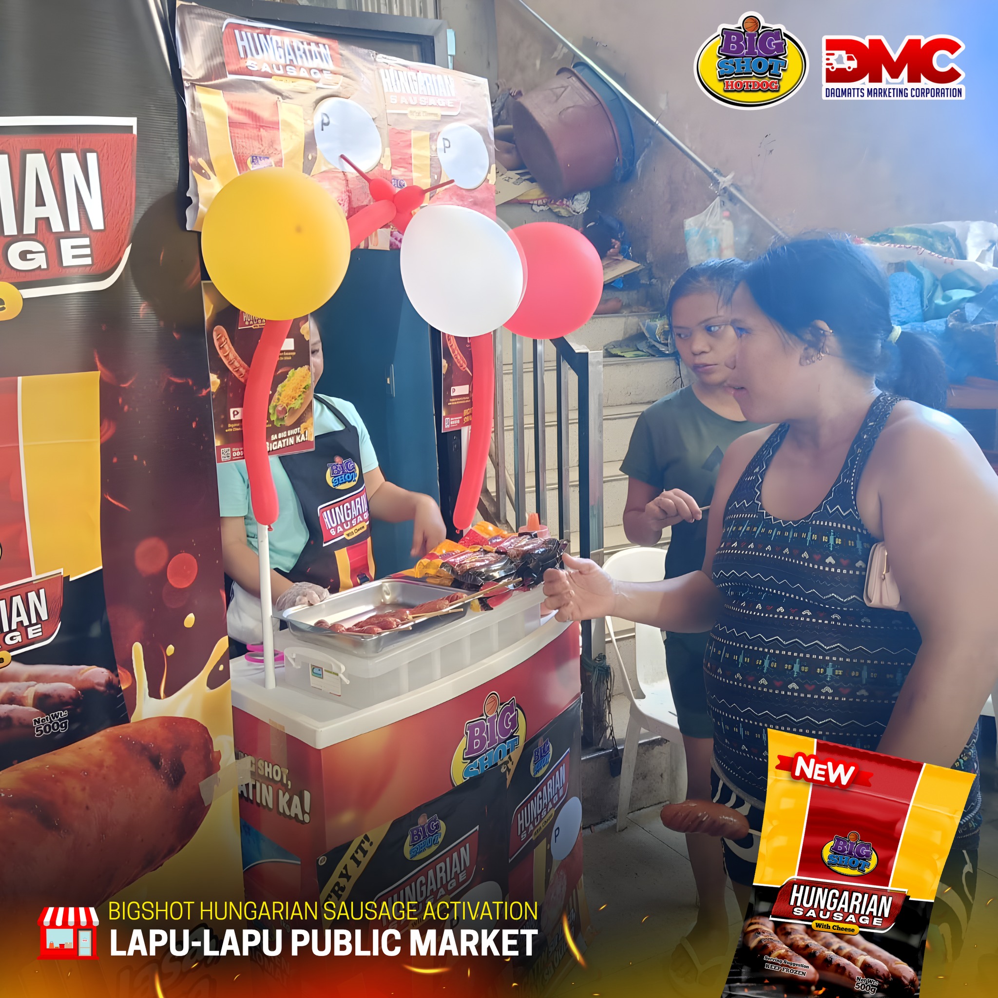 New Big Shot Hungarian Sausage with Cheese available in Lapu-Lapu!
