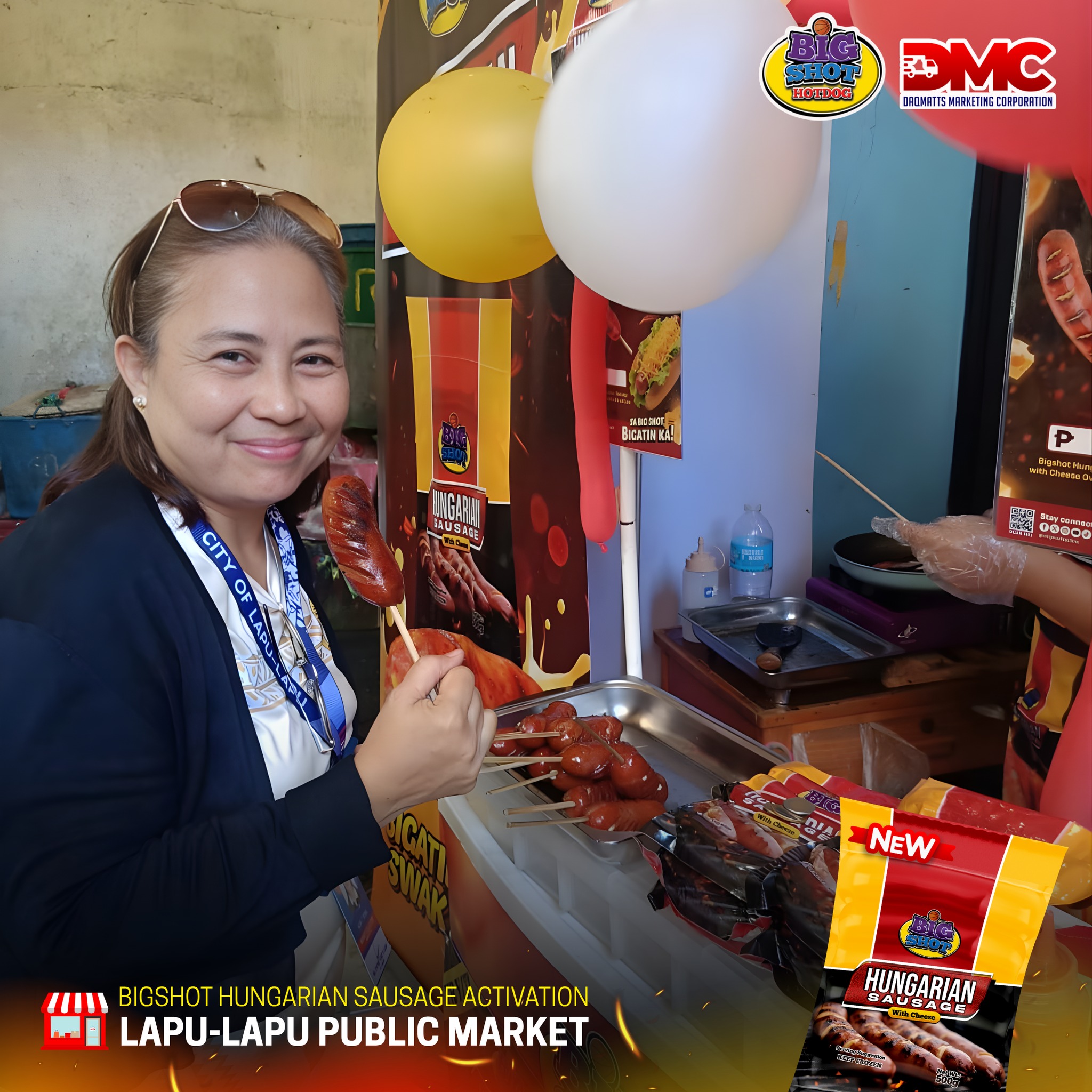 New Big Shot Hungarian Sausage with Cheese available in Lapu-Lapu!