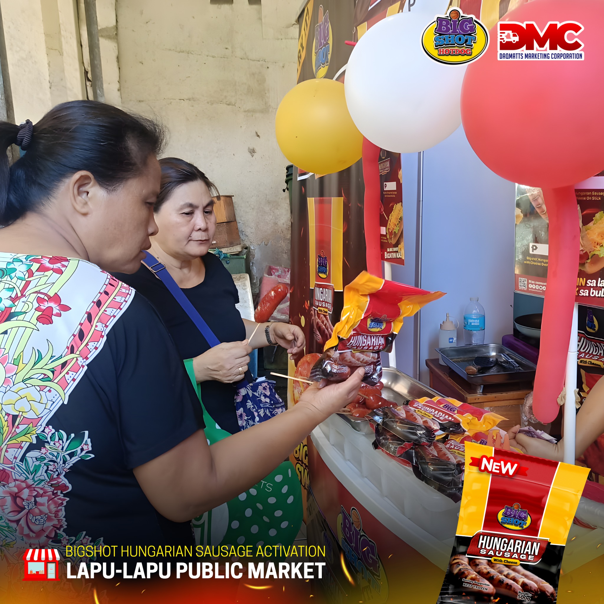 New Big Shot Hungarian Sausage with Cheese available in Lapu-Lapu!