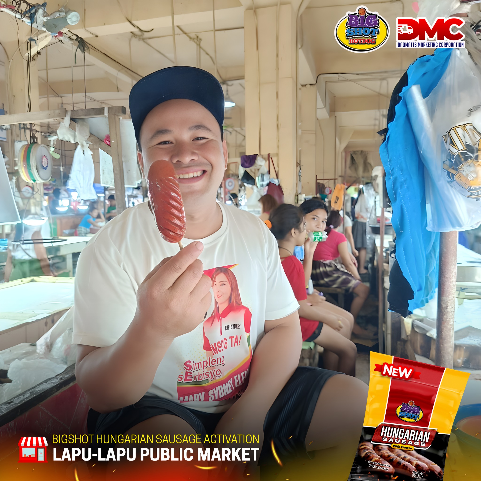 New Big Shot Hungarian Sausage with Cheese available in Lapu-Lapu!